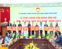 Hà Nội: Phát động ủng hộ Quỹ “Vì biển, đảo Việt Nam” năm 2023